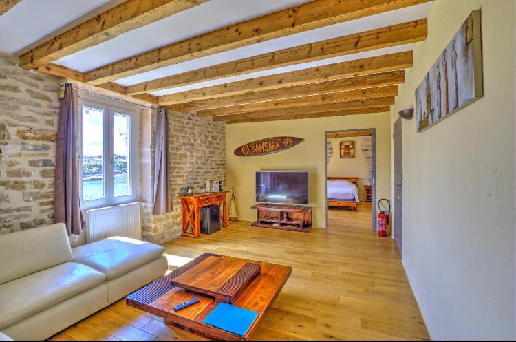 Domaine Des Jardins De La Saone Hotel Tournus Værelse billede